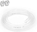 Clear Vinyl Tubing 5/8" ID × 13/16" OD -25 Ft 60PSI, Flexible Plastic Tube by ProfessionalBrand