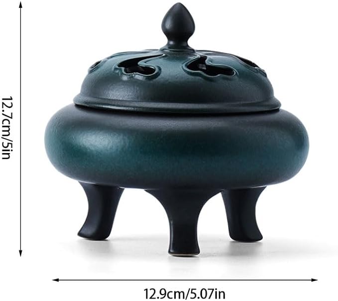 Waterfall Censer Ceramic Incense Burner Indoor Zen Point Incense Burner Retro - Image 2