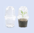 Transparent Nursery Pots 4Inch by RooTrimmer