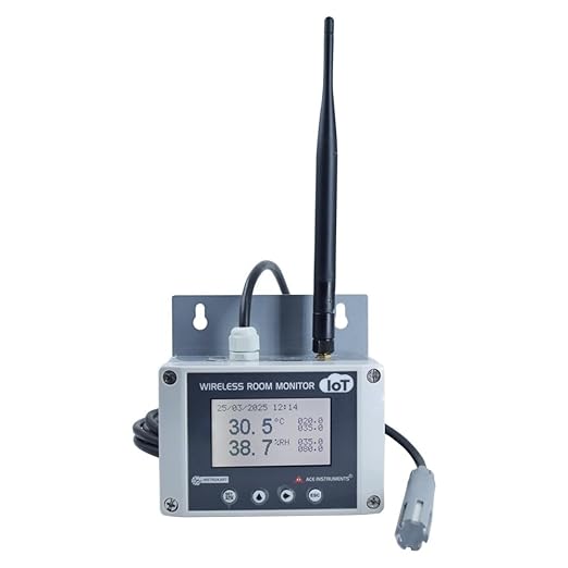 Server Rooms Temperature Humidity Monitor by InstrukartHoldings