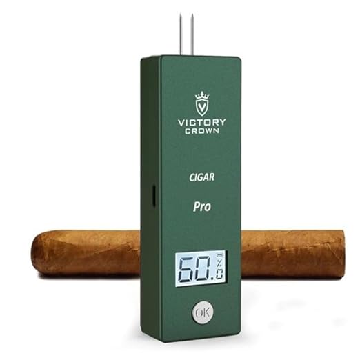 Digital Cigar Humidity Meter Portable Electric Moisture Guage Tester Reader by Omana