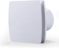 Zeyzer Exhaust Fan 110 CFM 1.0 Sones 5.9" Duct White Square Quiet Powerful by Zeyzer