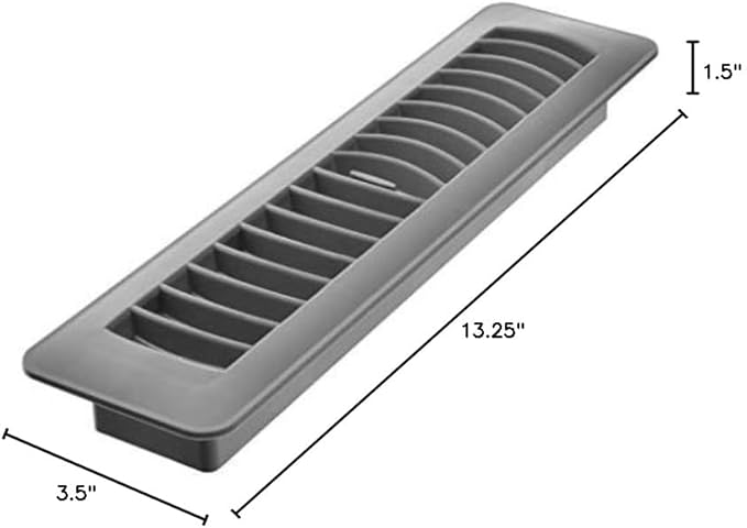 Imperial Manufacturing RG1471 Louvered Plastic Floor Register - Image 5