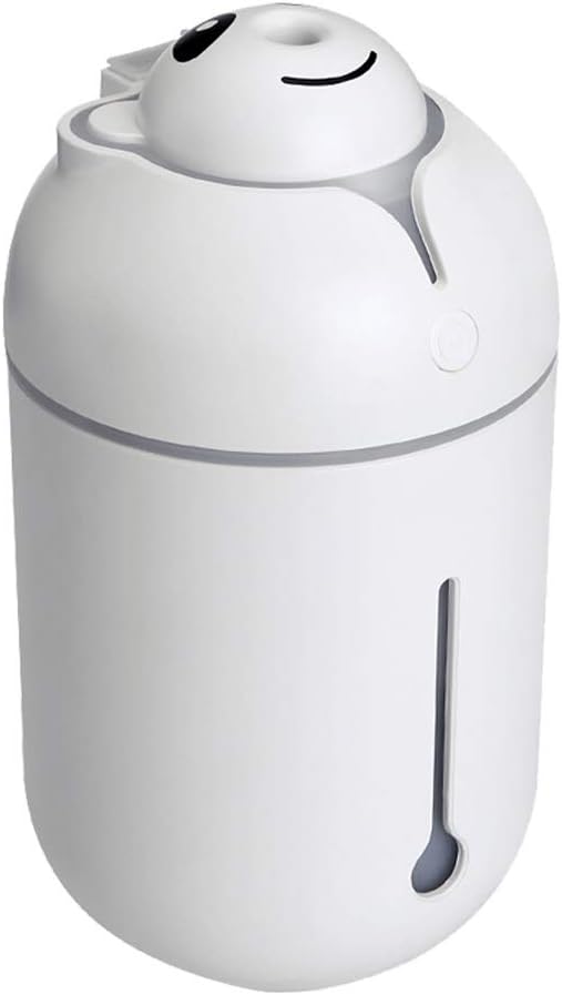 Car Humidifier LED Light Adjustable Fog Mode Waterless Automatic Off Humidifier by Unknown