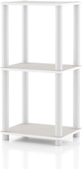 Homes: Inside + Out Apexa Modern 3-Tier Narrow Shelving Units, Collectibles by HOMESInsideOut