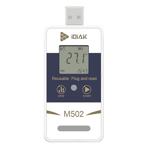 M502 Temperature Data Logger USB Temp/Humidity Recorder by Unknown