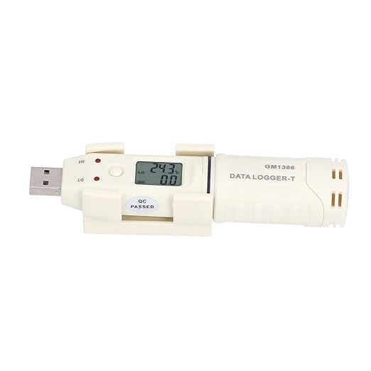Temperature Data Logger, Battery Powered Low Power Consumption Digital Humidity - Image 4
