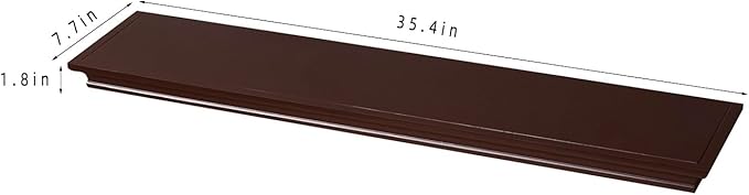 AHDECOR Floating Shelves Wall Mounted, Deeper Wall Storage Shelf - Image 3