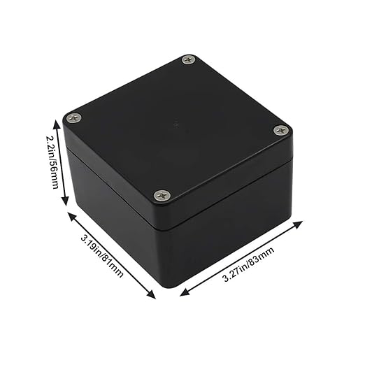 LeMotech Junction Box IP65 Waterproof Project Box Dustproof ABS Plastic - Image 4