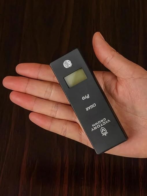 Digital Cigar Humidity Meter Portable Electric Moisture Guage Tester Reader - Image 2