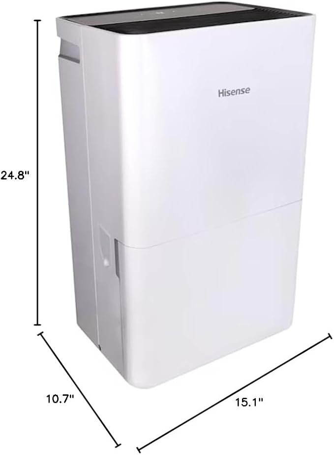 Hisense ConnectLife Smart Control 50 Pint 3-Speeds Dehumidifier, 3 Fan Speeds - Image 9