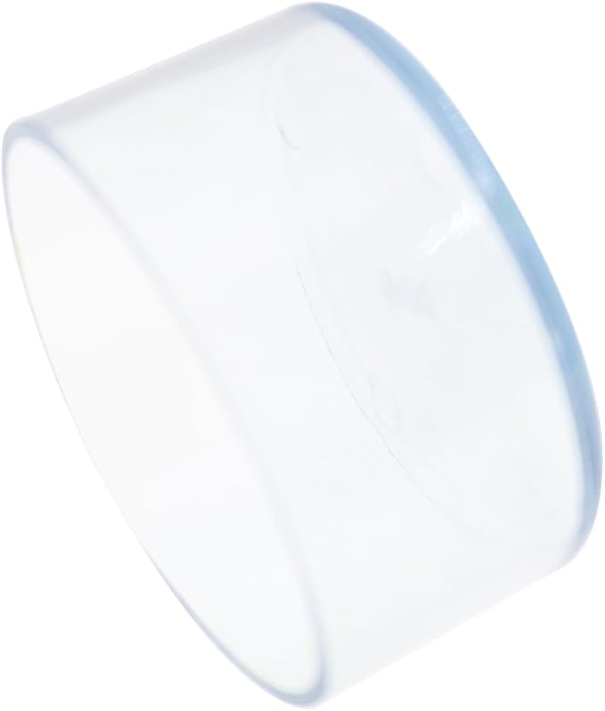 Round Chair Leg Caps, PVC Furniture Feet Covers, TTZEZE Transparent Round Floor - Image 3