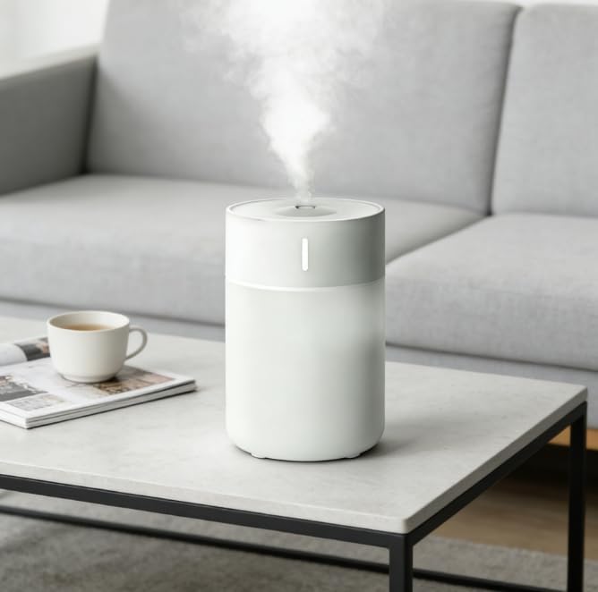Desktop Humidifier with Cool Mist, Compact Design - Image 4