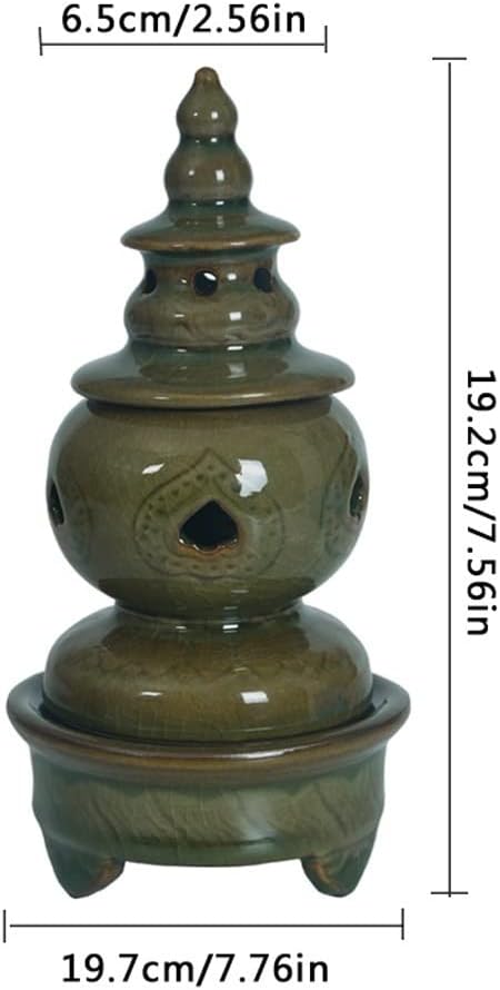 SONGCHAO Incense Holder Sandalwood Stove Celadon Incense Stove Incense Road - Image 2