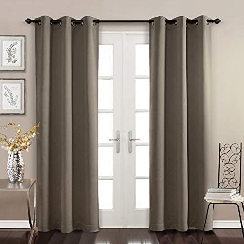 MYSKY HOME Blackout Closet Curtains by MYSKYHOME