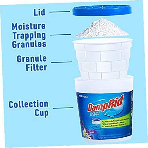 DampRid Lavender Vanilla Refillable Absorber Traps Moisture - Image 6