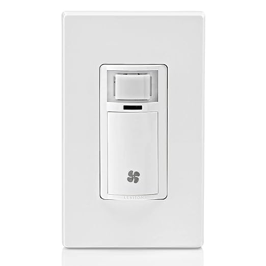 Leviton Humidity Sensor Switch for Bathroom Exhaust Fan, Automate Ventilation - Image 3