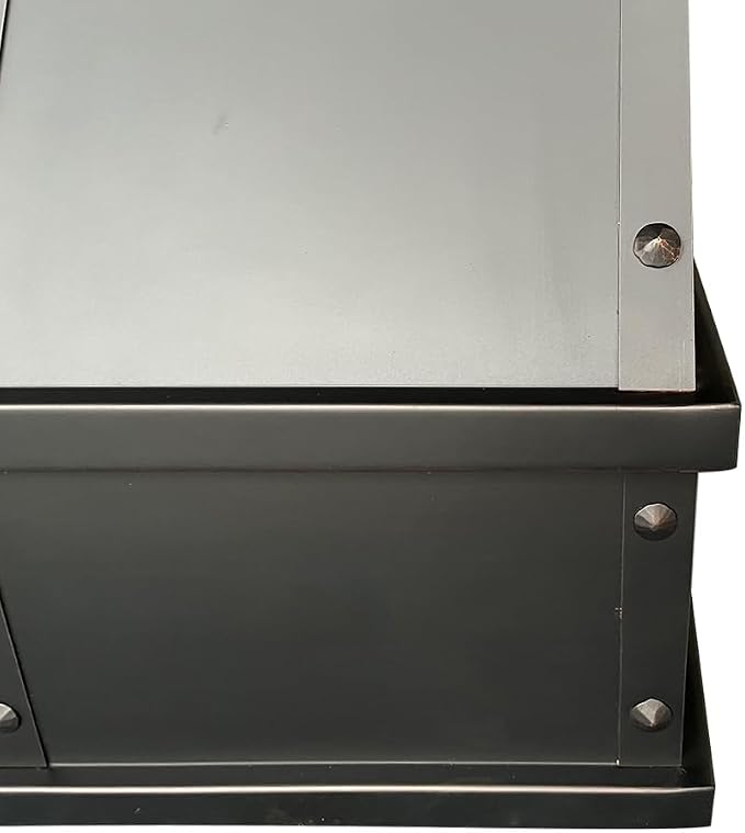 CT Copper Tailor Sloped Copper Vent Hood Island Mount, 1150 CFM Exhaust Fan - Image 4