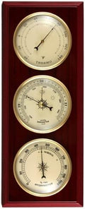Ambient Weather YG315 Cherry Finish Dial Traditional Weather Station by AmbientWeather