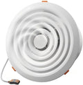 8 Inch Round Bathroom Exhaust Fan，110 CFM 1 Sone Powerful and Quiet Bathroom by FocusonKitchenBathroom