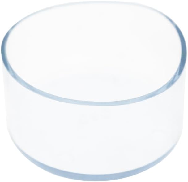 Round Chair Leg Caps, PVC Furniture Feet Covers, TTZEZE Transparent Round Floor - Image 4