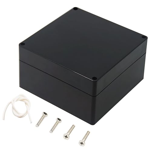 Junction Box, Zulkit Project Box IP65 Waterproof Outdoor Box ABS Plastic by Zulkit