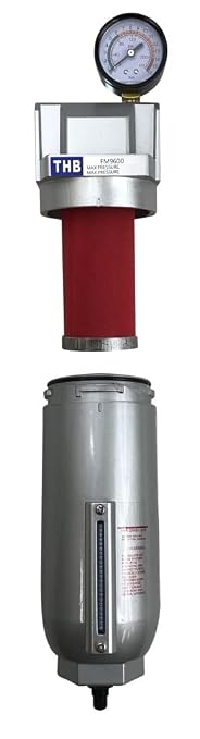 1/2" NPT Industrial Coalescing 0.01u Micron Filter Removes 99.98% of Oil - Image 2