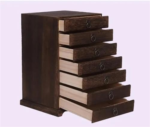 Multi-Layer Solid Wood Jewelry Storage Box - Image 4