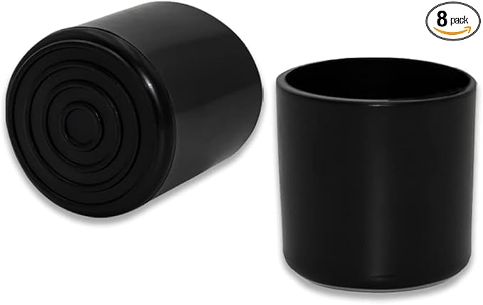 Flyshop 1-1/4", 32 mm, Patio Round Chair Leg Caps, Furniture Table Feet Covers by Flyshop