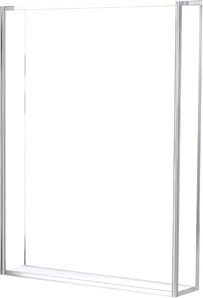 Memory Case - All Clear Acrylic Frame, Lightweight Desktop Organizer | by Unknown
