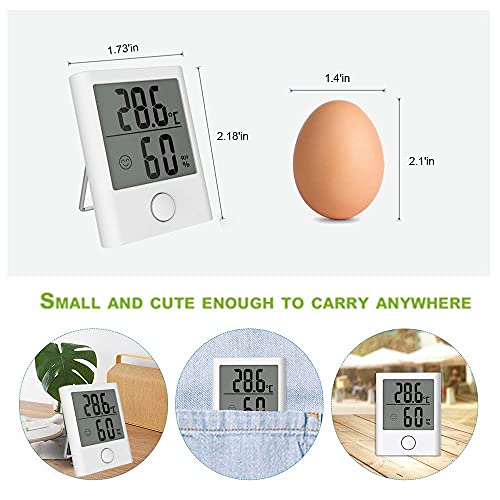 BALDR Digital Mini Hygrometer & Indoor Thermometer - Image 7