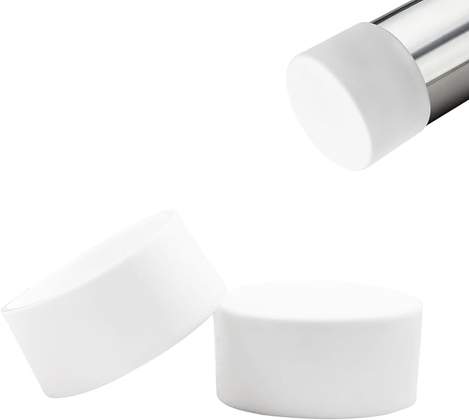 2 Pcs 3" Round Chair Leg Tips Caps, Silicone Rubber Furniture Leg Floor by BOPOREAE