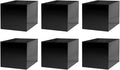6 Pack 8 Inch Glossy Black Acrylic Display Box by MarketingHolders