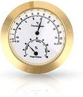 Round Thermometer Hygrometer, Humidity Temperature Meter by Dilwe