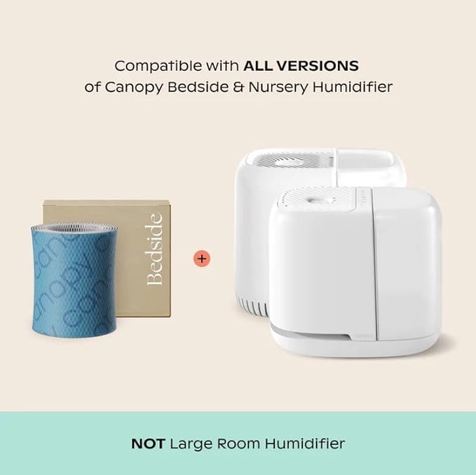 Canopy Original Bedside Humidifier Filter 2.0 – 3-Pack Replacement Filters | - Image 2
