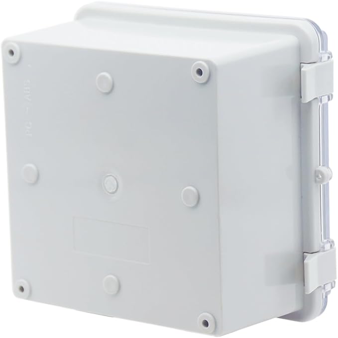 Junction Box, Hinged Clear Cover IP67 Waterproof ABS Project Box - Image 5