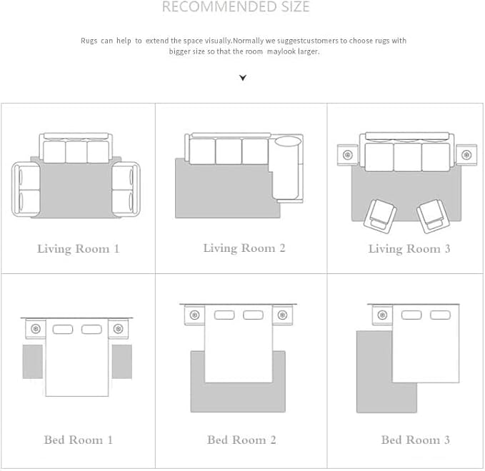 Pile Carpet - Abstract African Style Floral Printing Non-Slip Area Rugs Fade - Image 3