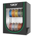 3D Printer 10 roll Pack Storage Box, 3D Printing Filament Storage Rack by Lutyr