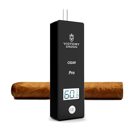 Digital Cigar Humidity Meter Portable Electric Moisture Guage Tester Reader by Omana