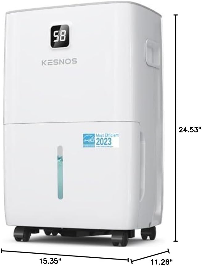 Kesnos 80 Pints Energy Star Dehumidifier - Image 10