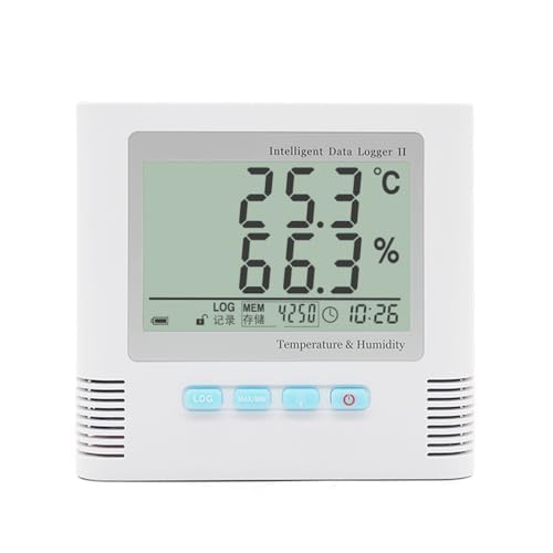 Digital Temperature and Humidity Data Logger Meter Tester - Image 2