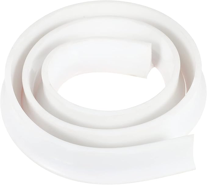 LIFKOME 2m Bathroom Strip Kitchen Desktop Strip Shower Water Blocker Edge Guard by LIFKOME