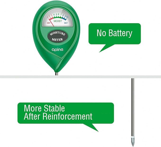 apine Soil Moisture Meter, Plants Moisture Meter, Plant Water Meter - Image 7