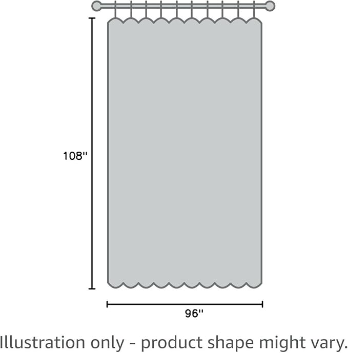 BONZER Room Divider Curtain Total Privacy Wall Wide Grommet Room Darkening - Image 8