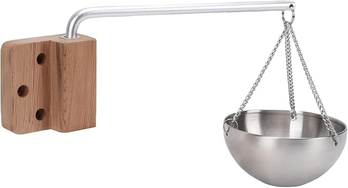 Stainless Steel Sauna Aromatherapy Bowl, Swing Arm Design Essential Oil Diffuser - Image 5