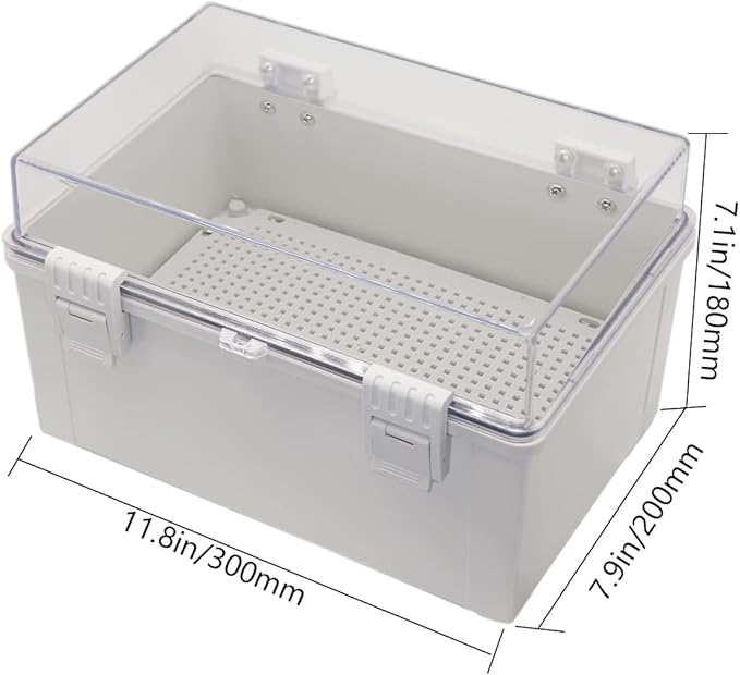 Zulkit Junction Box ABS Plastic Dustproof Waterproof IP65 Electrical Boxes - Image 2