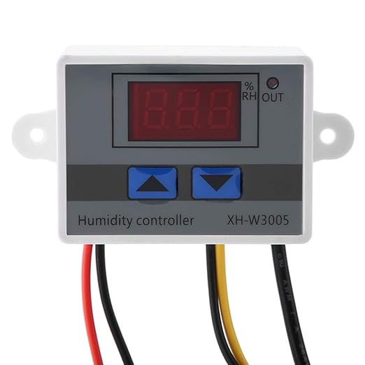Digital Hygrometer, XH-W3005 Digital Hygrometer Switch Controller Humidity - Image 6