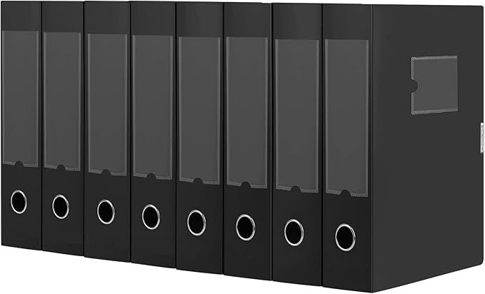 HUA JIE A4 Storage File Boxes Plastic Archives Cases by HUA+JIE