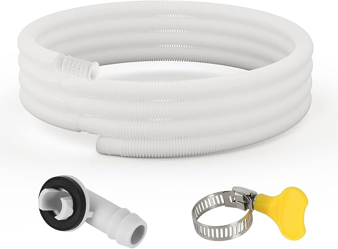 HOXHA 13.2 Ft Air Conditioner Drain Hose Kit Plastic Tubing by HOXHA