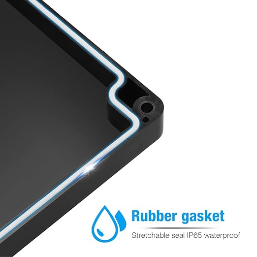 Waterproof Electronic ABS Plastic Junction Project Box Enclosure 200mm by 120mm - Image 5